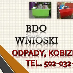Szkolenie indywidualne BDO, Kobize, tel. 502-032-782 oraz opłaty za środowisko, pomoc.  Raport do Kobize