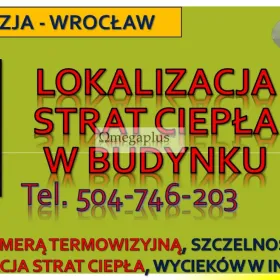 Sprawdzenie szczelności okien, cennik, Wrocław, tel. 504-746-203, termowizja.  Kontrola szczelności zamontowania okien w mieszkaniu. Cena 