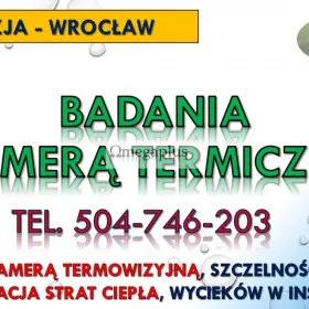 Sprawdzenie szczelności okien, cennik, Wrocław, tel. 504-746-203, termowizja.  Kontrola szczelności zamontowania okien w mieszkaniu. Cena 