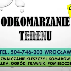 Firma zwalczająca komary, tel. 504-746-203. Usługi odkomarzania, Wrocław, cena. Odkomarzanie za pomocą zamgławiania. 
