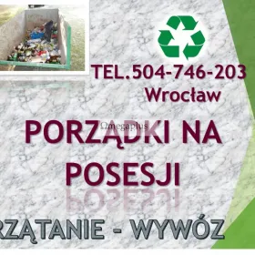 Posprzątanie terenu, Wrocław, tel. 504-746-203. Sprzątanie śmieci i wywóz odpadów, Sprzątanie terenu zewnętrznego, podwórka, placu. Zebranie śmieci