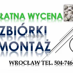 Skuwanie betonu Wrocław, tel. 504-746-203, usługi młotem wyburzeniowym, cena, Kucie betonu, resztek zaprawy murarskiej, posadzki oraz wylewki