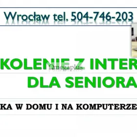 Aktywizacja seniora, tel. 504-746-203, Indywidualna nauka komputera, Wrocław, Nauka obsługi komputera, korepetycje z obsługi smartfona