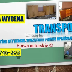 Opróżnienie mieszkania cena tel. 504-746-203, likwidacja,  Wrocław.. Firma transportowa, przeprowadzki, transport, wywożenie mebli.