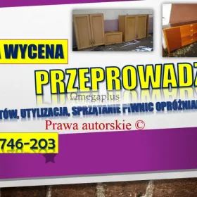 Zabieranie zbędnych rzeczy, Wrcoław, cena, wywożenie gratów z garażu, odgracanie pomieszczeń. Opróżnianie domów w wywozem wyposażenia.