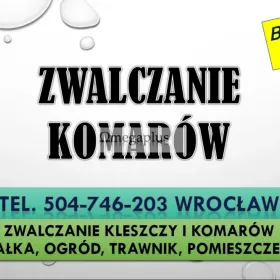Oprysk, Firma zwalczająca komary, cennik usługi. Tel. 504-746-203. Wrocław, Odkomarzanie działki.