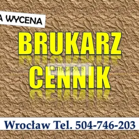 Ułożenie kostki brukowej, cena Wrocław, tel. 504-746-203. Kostka układanie.  Kostka brukowa – układanie Wrocław.