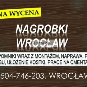 Cmentarz Osobowice, pomniki, tel. 504-746-203. Zakład kamieniarski, cmentarz.  Nagrobki Wrocław, cmentarz, cena,  osobowicki