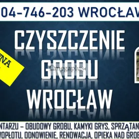 Czyszczenie nagrobka, Wrocław, Cena. tel. 504-746-203, odnowienie pomnika lastriko