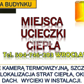 Szczelność okien, tel. 504-746-203, Wrocław.  Badanie termowizyjne okien i drzwi w mieszkaniu.