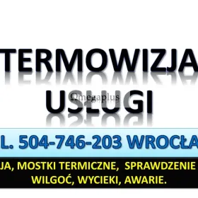 Usługi kamerą termowizyjna, Wrocław, cena tel. 504-746-203. Badanie termowizyjne w mieszkaniu. 