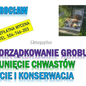 Ile kosztuje opieka nad grobem, tel. 504-746-203, Wrocław, Cmentarz grabiszyński.  Obsługujemy wszystkie cmentarze we Wrocławiu.