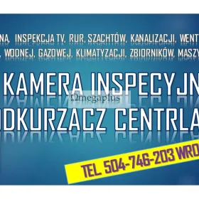 Odkurzacz centralny kamerą endoskopową, tel. 504-746-203, Wrocław. Kamerę inspekcyjną wykorzystujemy do inspekcji sprawdzenia odkurzacza centralnego.