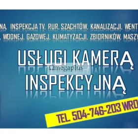 Odkurzacz centralny kamerą endoskopową, tel. 504-746-203, Wrocław. Kamerę inspekcyjną wykorzystujemy do inspekcji sprawdzenia odkurzacza centralnego.