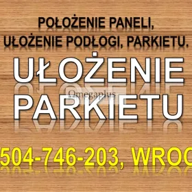 Położenie paneli, Wrocław, cena, tel 504-746-203. Układanie, panele, podłogi. Ułożenie parkietu, podłogi z drewnianej z dostępnych na rynku materiałów
