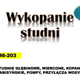 Usługi wiercenia studni, Wrocław, tel. 504-746-203. Studnie głębinowe  Wiercenie studni dla domu jednorodzinne, obiektu przemysłowego, zakładu, pola