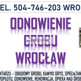 Sprzątanie grobu na święta, Wrocław, tel. 504-746-203 wraz z przystrojeniem i dekoracją grobu. Cennik usługi.