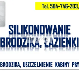 Naprawa brodzika, tel. 504-746-203, Wrocław. Uszczelnienie kabiny prysznicowej, cena.  Kabina prysznicowa przecieka wodę