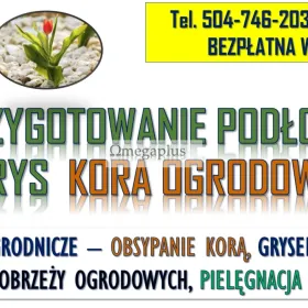 Grys ozdobny, Cena, Wrocław, tel. 504-746-203, Kamienie ozdobne, żwirek do ogrodu, 