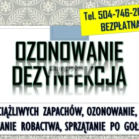 Usuwanie zapachów, cennik, Wrocław, tel. 504-746-203, ozonowani. Dym papierosowy: Ozon neutralizuje, dezynfekcja