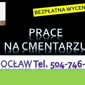 Cmentarz Osobowice, cennik usług, tel. 504-746-203. 